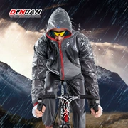 Xe đạp thể thao ngoài trời cưỡi chia áo mưa mưa quần phù hợp với unisex mô hình đi xe đạp mặt trời poncho