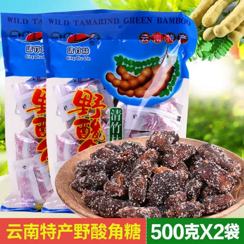 Yunnan Special Products Clear Bamboo Forest Wiled Cape Cake King King Sugar Sugar Sweet Sweet Sweet Piveinate 500G Сумка для еды закуски бесплатно доставка