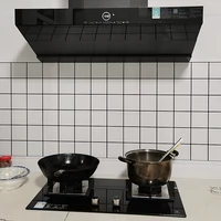 Кухня, водонепроницаемые обои, самоклеющаяся термостойкая стираемая наклейка, увеличенная толщина, европейский стиль