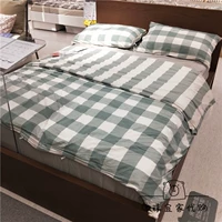 IKEA IKEA Amy Luta Chăn che gối Bộ đồ giường cotton đặt bộ lưới đặc biệt cổ điển - Quilt Covers 	chăn phao doraemon	