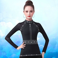 AA6D079 Top с длинным рукавом черный