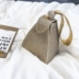 Ins siêu lửa túi nhỏ nữ 2018 hè mới túi thủy triều kim cương túi xách phiên bản Hàn Quốc của túi xách điện thoại mini hoang dã cặp đeo chéo Túi điện thoại
