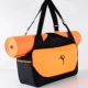 Оранжевый универсальный рюкзак, коврик для йоги