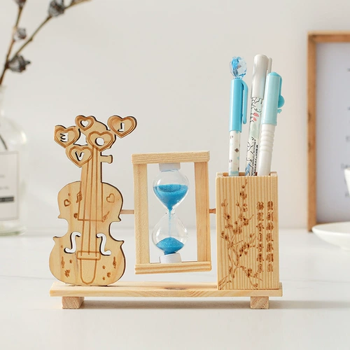 Деревянный держатель для ручек для школьников для друга, подарок на день рождения
