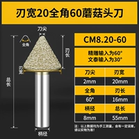 CM8.20-60 (8 об / мин 20 полного углу 60 °)