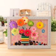 Nút hoa DIY trẻ em của handmade gói nguyên liệu mẫu giáo món quà sinh nhật món quà nhỏ thực tế dễ thương sáng tạo
