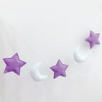 Purple Star White Moon Crint