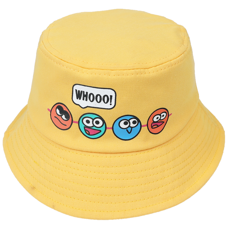 Yellow - Letterbaby Hat baby lovely Super cute Fisherman hat spring and autumn Thin sunshade baby summer male children Sunscreen girl
