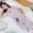 Phiên bản Hàn Quốc của váy ngủ nữ mùa hè cotton ngắn tay rộng kích thước lớn chất béo MM siêu dài qua đầu gối váy ngủ dài nữ