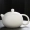 Ấm trà trắng sứ ấm trà gốm sứ lớn Fu Fu bộ đơn nồi cừu béo ngọc sứ Xi Shi nồi sứ nồi lọc - Trà sứ ấm chén uống trà