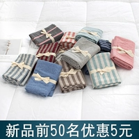 Gối bông cotton Scorpio đơn một kích thước lớn Bông cotton dệt kim đơn giản 48 * 74 cặp bắn 2 - Gối trường hợp gối lông ngỗng