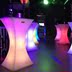 Chiếu sáng quầy bar thanh cocktail bàn ghế cao dẫn đầy màu sắc chuyển đổi điều khiển từ xa cho thuê ngành công nghiệp đồ nội thất - Giải trí / Bar / KTV Giải trí / Bar / KTV