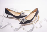 Свадебные туфли, обувь, блестки для ногтей для невесты на высоком каблуке, коллекция 2021