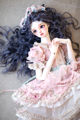 taobao agent Switch SNG Peony three -point wigs of the ring ring the juice