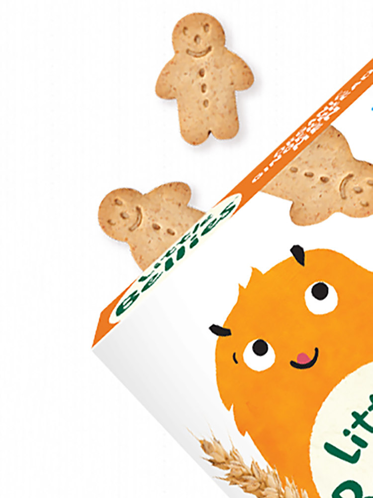 婴儿健康小饼干,天然美味又营养