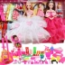 Hey bản thân mình Barbie phù hợp với hộp quà tặng lớn đồ chơi cô gái công chúa giấc mơ của trẻ em của một căn biệt thự lớn duy nhất Đồ chơi búp bê