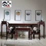 Dongyang thương hiệu đồ gỗ gụ bàn gỗ hồng mộc rộng cho bàn phật Indonesia đen gỗ hồng mộc Zhongtang sáu mảnh - Bàn / Bàn bàn gỗ nguyên tấm