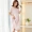 Váy ngủ nữ mùa hè cotton lụa ngắn tay phiên bản Hàn Quốc của cô gái gầy gò tươi mát mang thai nhà phụ nữ dịch vụ đồ ngủ nữ mùa hè - Đêm đầm đầm ngủ nữ