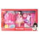 Kerr búp bê cô gái đồ chơi thiết lập hộp quà tặng bên búp bê cơ thể trẻ em phổ biến quà tặng - Búp bê / Phụ kiện