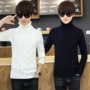 Áo len cổ cao cho bé mùa đông 13 bé trai phiên bản Hàn Quốc 14 thiếu niên 15 học sinh trung học cơ sở 16 áo len 18 tuổi áo len nam hàng hiệu