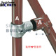 dong ho nhiet 42/48 thép lan can phụ kiện kết nối fastener doanh sửa chữa thành viên cầu thang tay vịn thép ốc vít ẩm kế