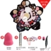 Hộp quà Giáng sinh Big Plum Xoay Hộp trang điểm Set Set Set Valentine Day Gift Makeup Pan Eye Shadow - Bộ sưu tập trang điểm Bộ sưu tập trang điểm