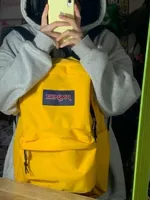 Сумка с лимонной желтой боковой стороны+перегородка лимонная желтая боковая сумка+перегородка