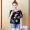 Áo thun nữ tay ngắn mùa hè cho mẹ trung niên áo thun mỏng in lụa cộng với phân bón để tăng 200 kg áo dơi áo kiểu nữ đẹp tuổi 50