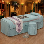 Beauty khăn trải giường gia đình bốn châu Âu cao cấp cotton màu sắc đẹp đơn giản salon massage Hàn Quốc đặc biệt bedspread bedspread - Trang bị tấm