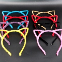 Розовый без легкого кошачьего уша 50