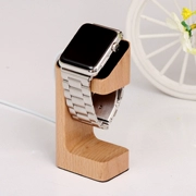 Elm Apple Apple điện thoại di động sạc đứng Đồng hồ iPhone đầy đủ cơ sở gỗ rắn iwatch màn hình gỗ đứng - Phụ kiện điện thoại di động