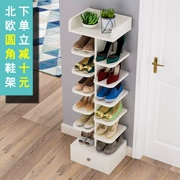 Đặc biệt cung cấp đơn giản giày gỗ kinh tế hộ gia đình nhiều lớp tủ giày nhỏ phòng khách đa chức năng giá đỡ chống bụi lưu trữ giá - Kệ
