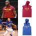 Mùa xuân và mùa hè Cavaliers James Không Tay Hoodie Bóng Rổ Thể Thao Mỏng Chiến Binh Curry Xuất Hiện vest Áo len