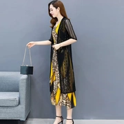 Trang phục Xixi Hanxin Ting Sumu bóng 975 # Bộ đồ hai dây voan nữ 2019 phong cách mới hè - Quần áo ngoài trời
