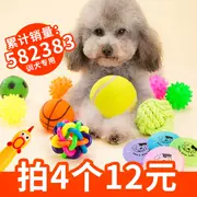 Pet puppy dog ​​toy ball vocal mol cắn đào tạo Teddy gấu con chó con mèo đồ chơi cung cấp chó nhai - Mèo / Chó Đồ chơi