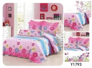 Bông giường bông bao gồm một gia đình bốn mảnh ba mảnh mảnh chăn Hàn Quốc bông khăn trải giường - Trải giường