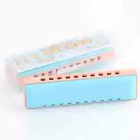 Harmonica đồ chơi trẻ em 1-3 tuổi bé 10 lỗ nhạc cụ mẫu giáo giai điệu piano cho nam và nữ - Đồ chơi nhạc cụ cho trẻ em đàn gỗ cho bé