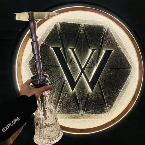 Арабский высококлассный кальян из нержавеющей стали, Германия, полный комплект