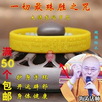 Jiechang da shi shi da sui sui sui fang dharani curse bandworm Силиконовый кремниевый пластиковый браслет Бесплатная доставка