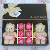 6 двойной крышку медведя