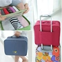 Phiên bản tiếng Hàn của túi du lịch nhỏ khoảng cách ngắn nữ túi xách tay hành lý dễ thương Quần áo du lịch hoàn thiện túi lưu trữ có thể được treo trường hợp xe đẩy túi du lịch lv