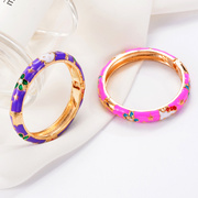 Bắc kinh cloisonne vòng tay vòng tay của trẻ em phim hoạt hình men mạ vòng đeo tay hello kitty trẻ em nhỏ vòng đeo tay