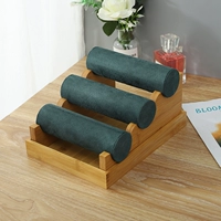 Бамбук и дерево три слоя темно -зеленого