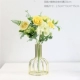 Светлый желтый букет (включая длинную вазу)