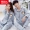 Cặp đôi đồ ngủ Nam Cực mùa thu dài tay cotton XL Hàn Quốc dễ thương dịch vụ nhà ngọt ngào phù hợp với mùa xuân và mùa thu
