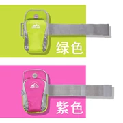 Túi đeo tay thể thao đa chức năng tập thể dục chạy túi xách giải trí ngoài trời 6 inch điện thoại di động đổi gói chìa khóa unisex