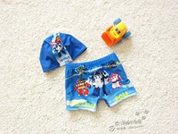 Детский купальник для раннего возраста, штаны для мальчиков, плавательная шапочка для плавания