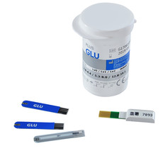 Глюкозы в крови тест-полоски 百捷血糖试纸25片试条血糖测试仪家用全自动精准测血糖仪器进口