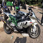 BMW S1000R RR XR đệm ghế da ghế túi khung không khí lọc giao diện keo phun điện ga - Đệm xe máy