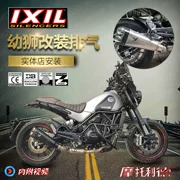 Tây Ban Nha IXIL tùy chỉnh cho Benelli Cub 500 502C retro xe máy Sửa đổi ống xả áp lực trở lại - Ống xả xe máy